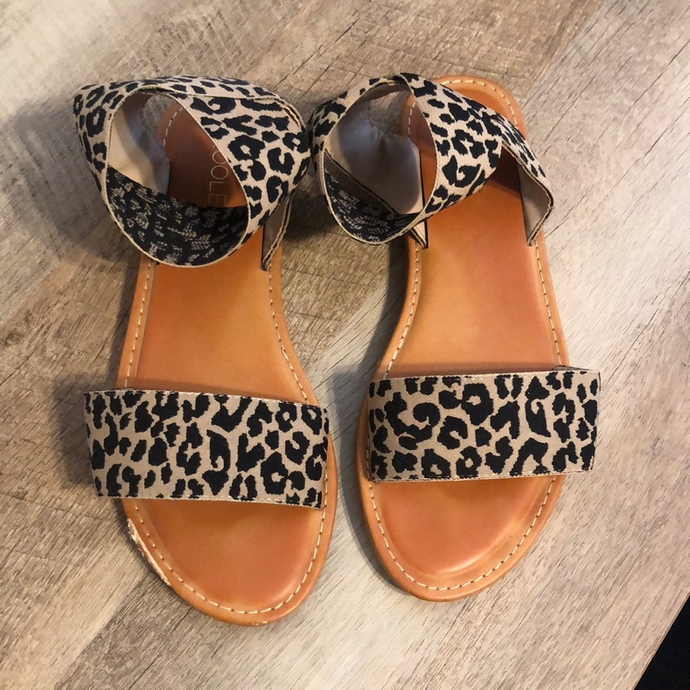 Roolee Cheetah Print Sandals